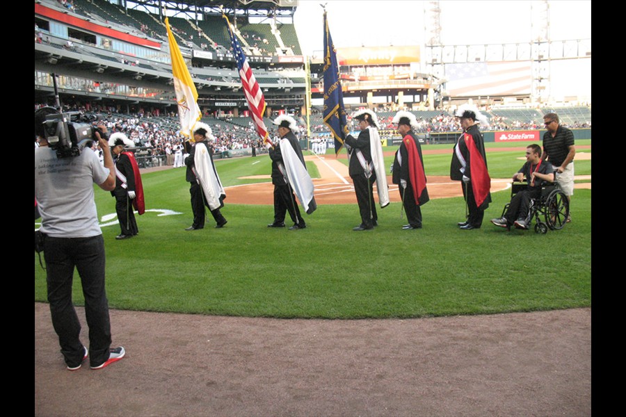 White Sox Game Honor Guard 8-9-2017 Pic #7592